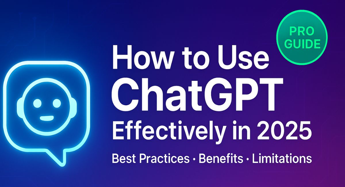 How to Use ChatGPT Effectively